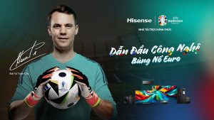 Thủ môn huyền thoại Manuel Neuer trở thành Đại sứ toàn cầu của Hisense